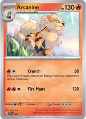 Arcanine (011) [Scarlet & Violet: Black Star Promos] | Card Merchant Takapuna