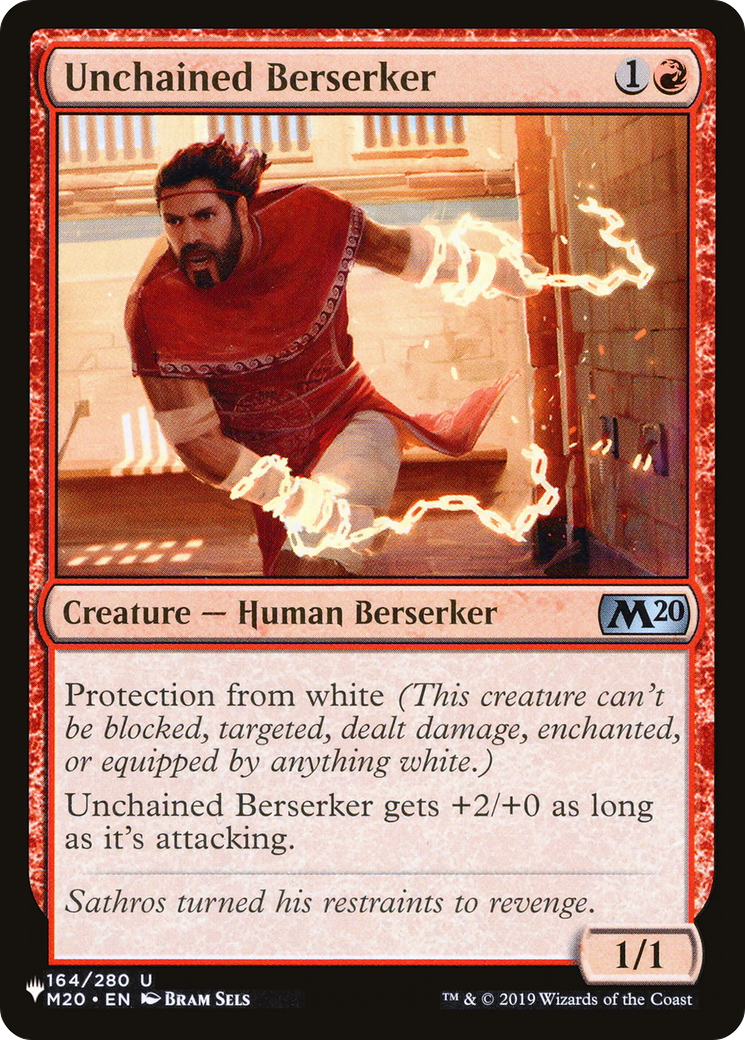 Unchained Berserker [The List Reprints] | Card Merchant Takapuna