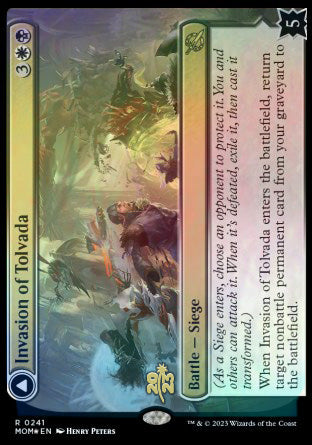 Invasion of Tolvada // The Broken Sky [March of the Machine Prerelease Promos] | Card Merchant Takapuna