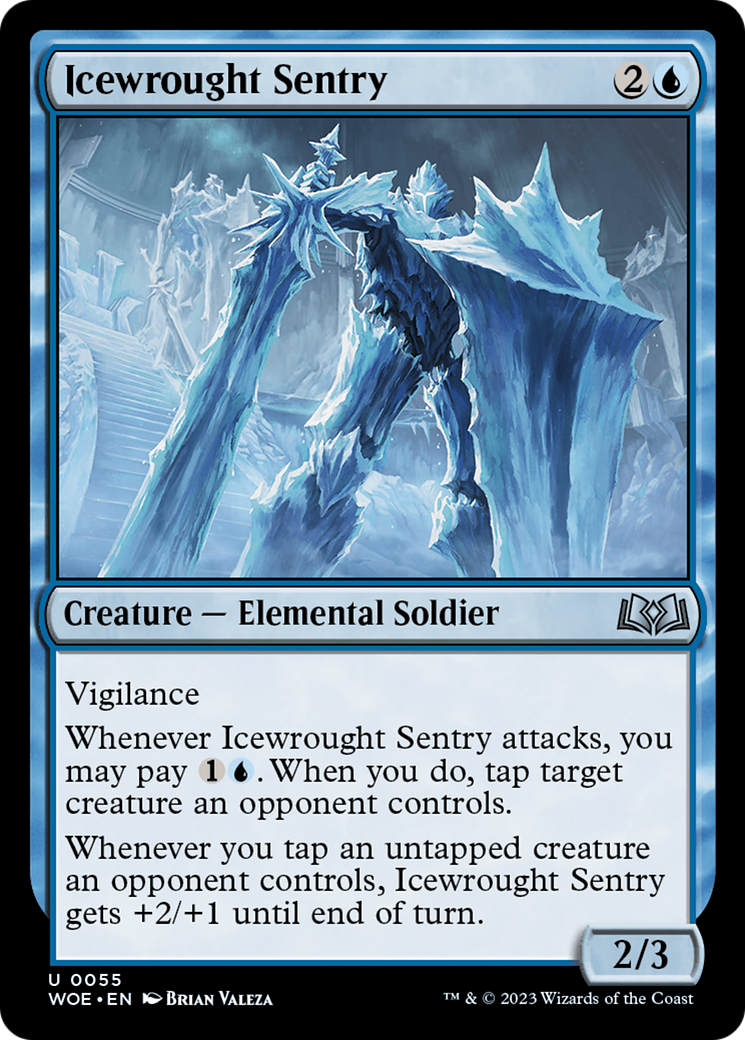 Icewrought Sentry [Wilds of Eldraine] | Card Merchant Takapuna