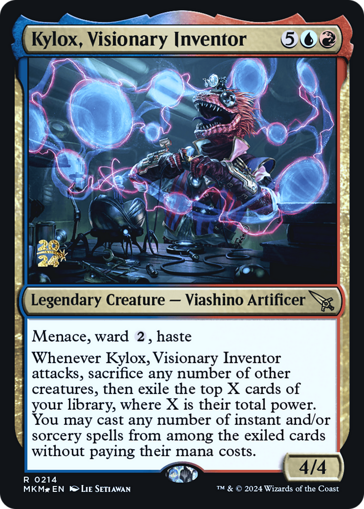 Kylox, Visionary Inventor [Murders at Karlov Manor Prerelease Promos] | Card Merchant Takapuna