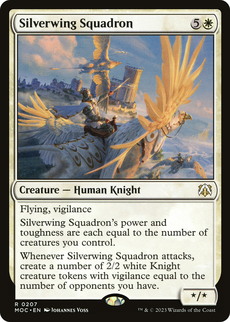 Silverwing Squadron [March of the Machine Commander] | Card Merchant Takapuna