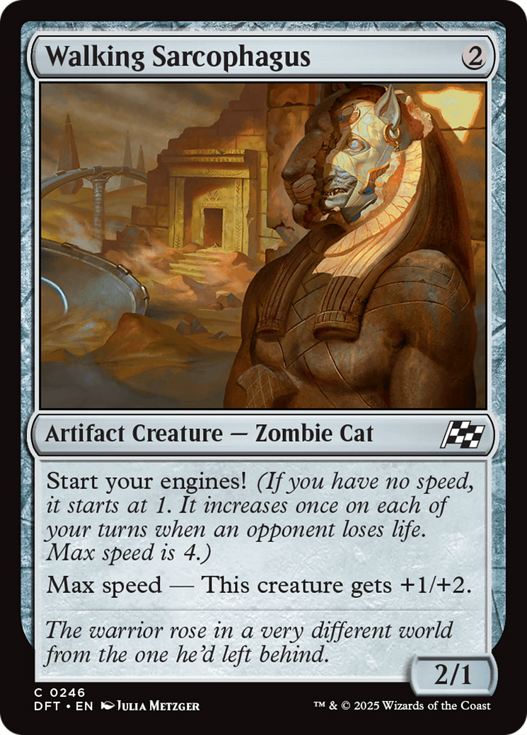 Walking Sarcophagus [Aetherdrift] | Card Merchant Takapuna