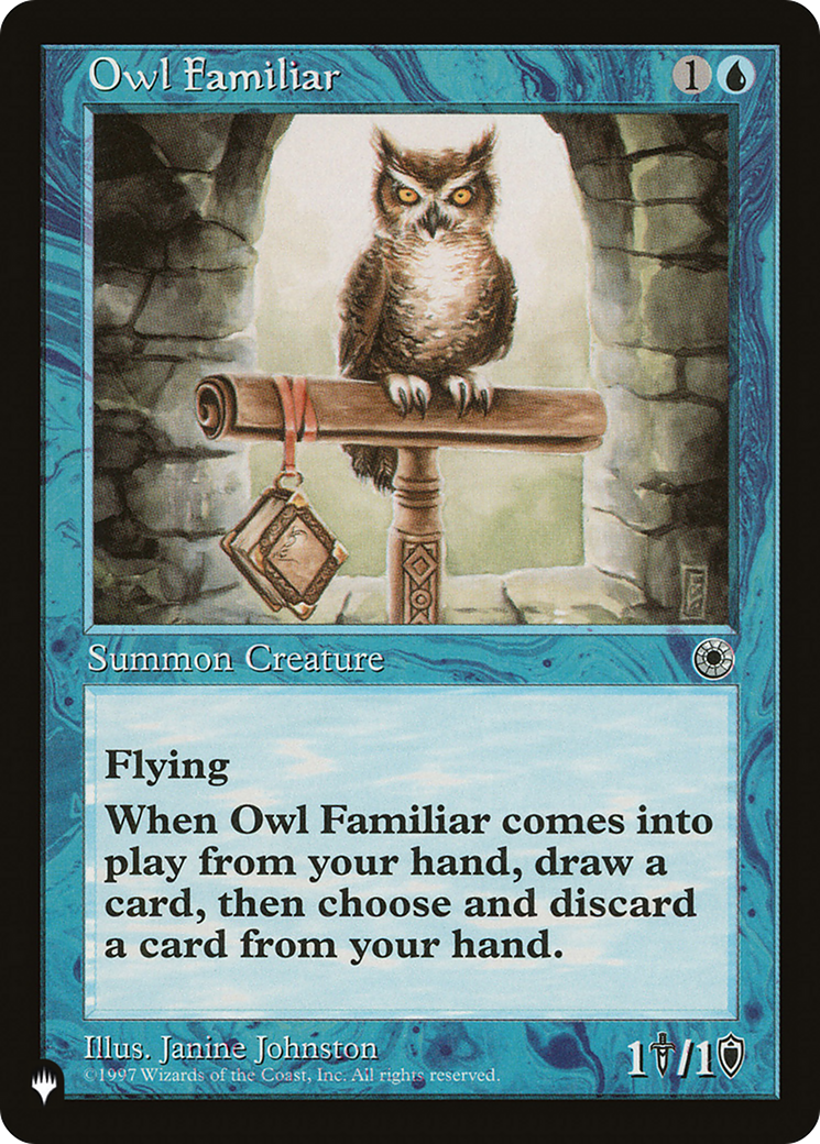 Owl Familiar [The List] | Card Merchant Takapuna