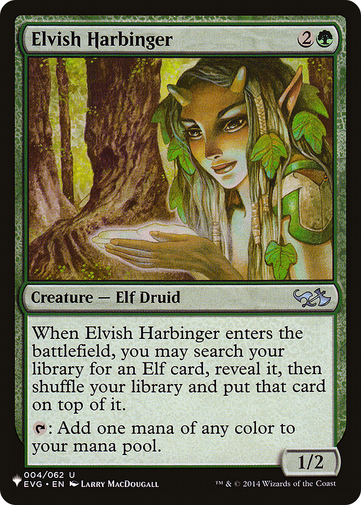 Elvish Harbinger [The List] | Card Merchant Takapuna