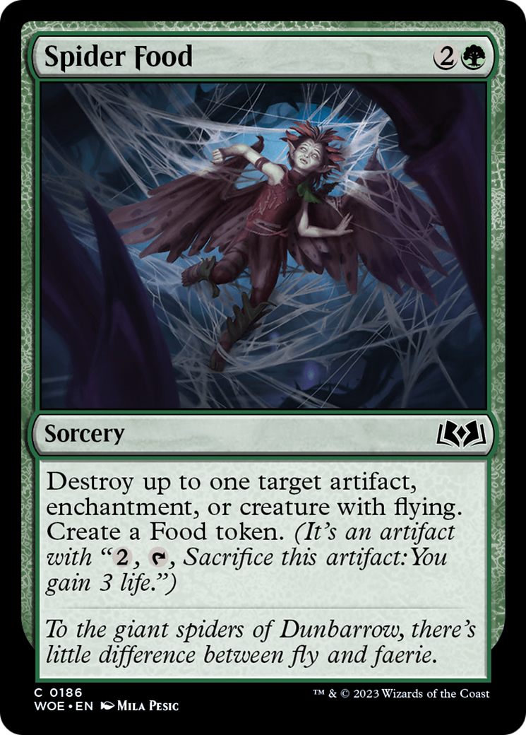 Spider Food [Wilds of Eldraine] | Card Merchant Takapuna