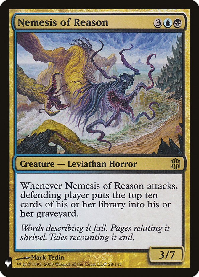 Nemesis of Reason [The List] | Card Merchant Takapuna