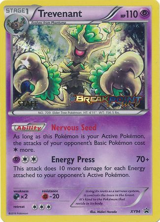 Trevenant (XY94) (Staff) [XY: Black Star Promos] | Card Merchant Takapuna