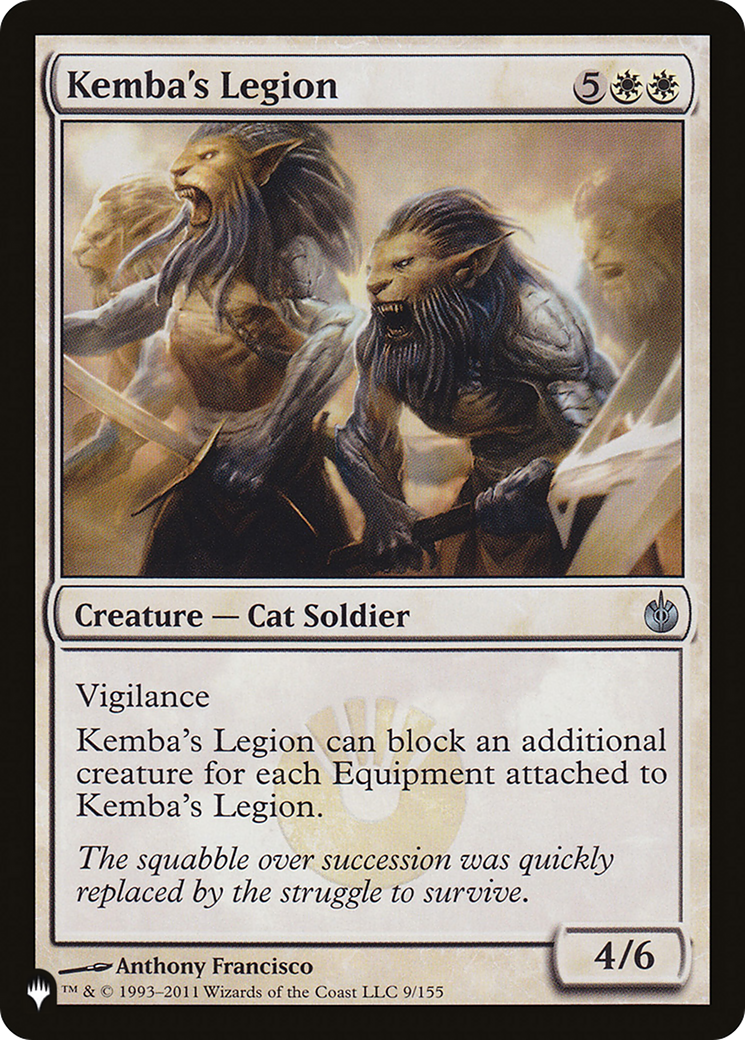 Kemba's Legion [The List] | Card Merchant Takapuna