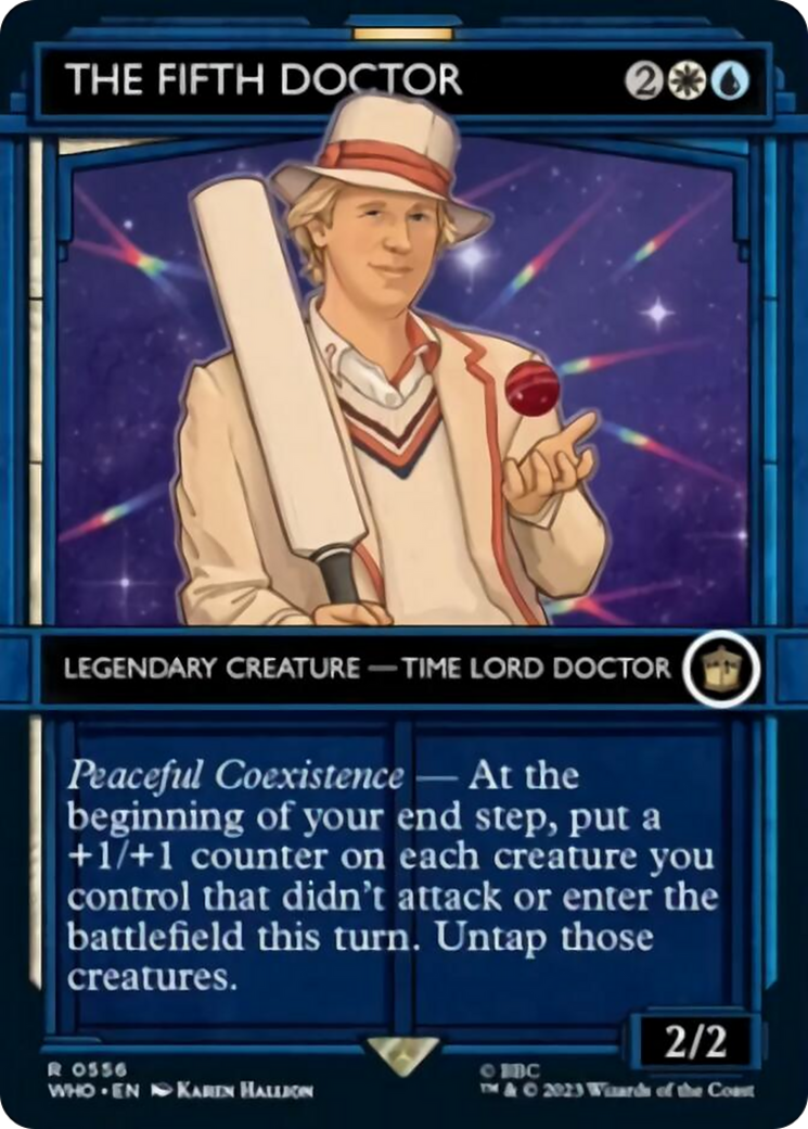 The Fifth Doctor (Showcase) [Doctor Who] | Card Merchant Takapuna