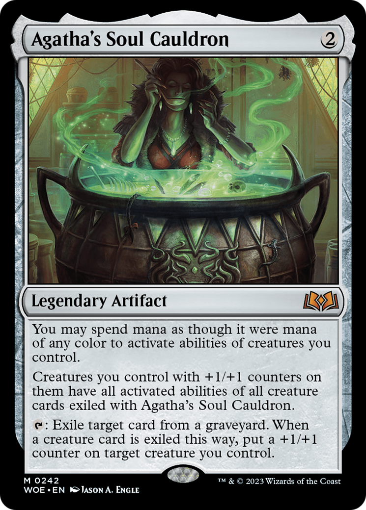 Agatha's Soul Cauldron [Wilds of Eldraine] | Card Merchant Takapuna