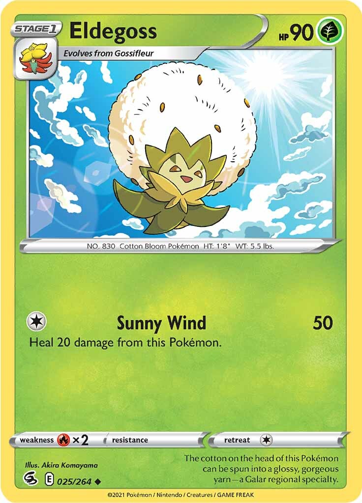 Eldegoss (025/264) [Sword & Shield: Fusion Strike] | Card Merchant Takapuna