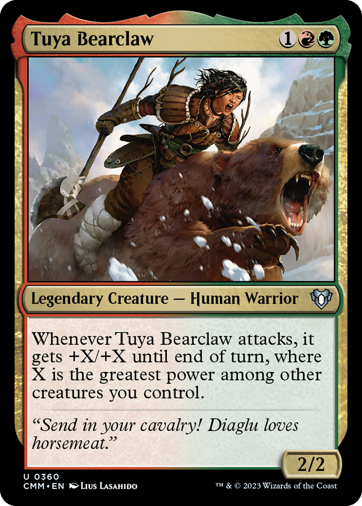 Tuya Bearclaw [Commander Masters] | Card Merchant Takapuna