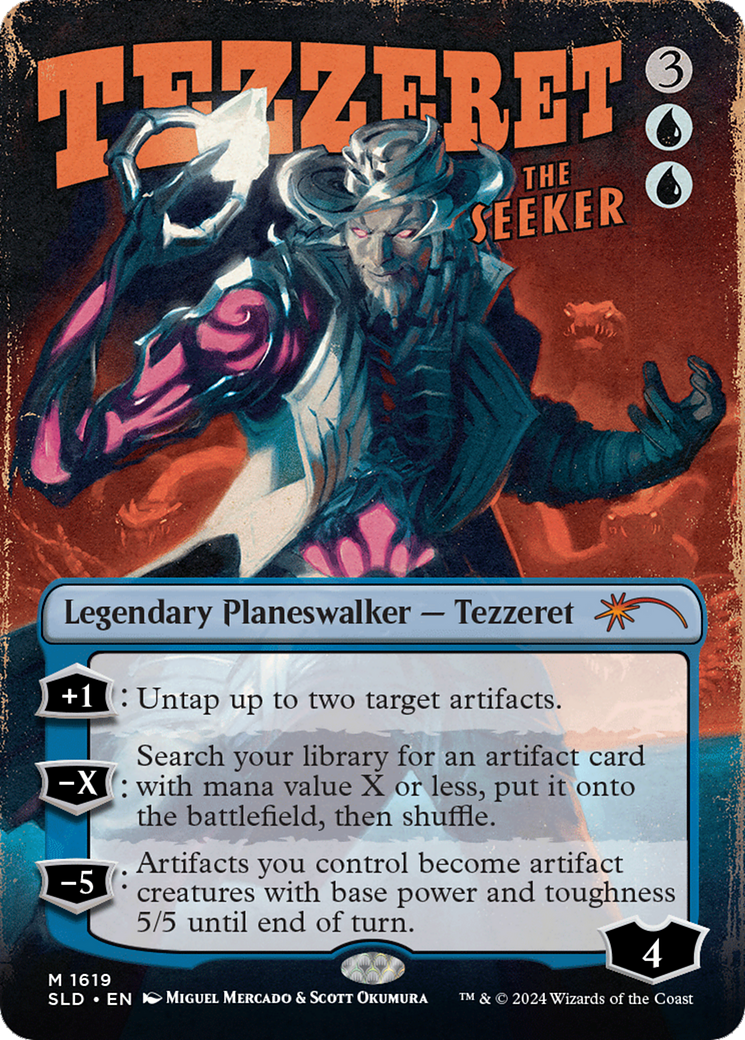 Tezzeret the Seeker (1619) [Secret Lair Drop Series] | Card Merchant Takapuna