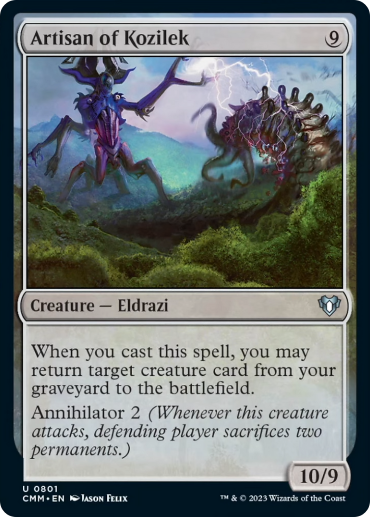 Artisan of Kozilek [Commander Masters] | Card Merchant Takapuna