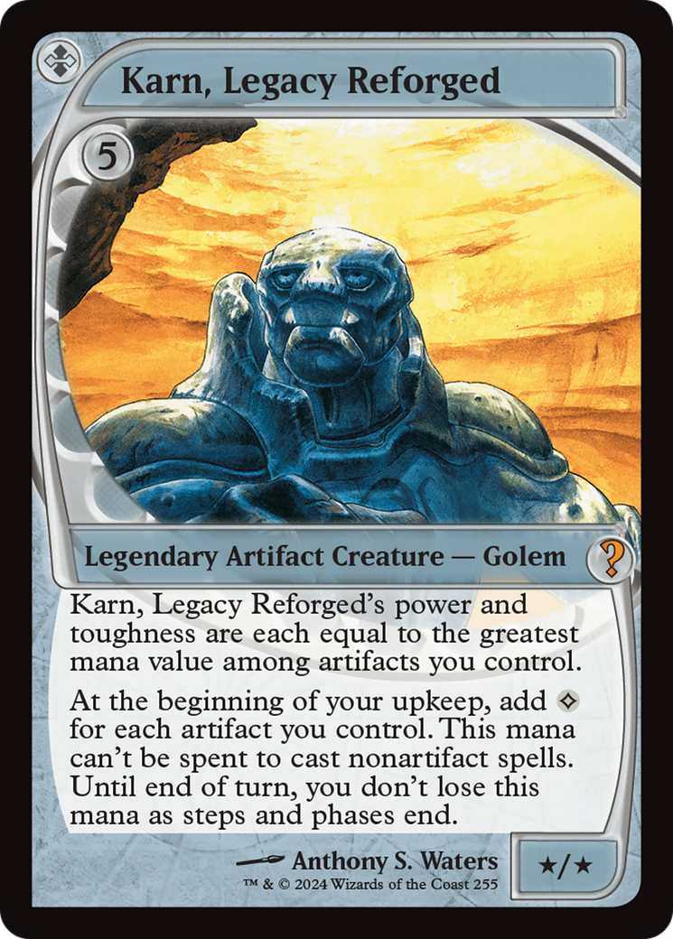 Karn, Legacy Reforged (Future Sight) [Mystery Booster 2] | Card Merchant Takapuna