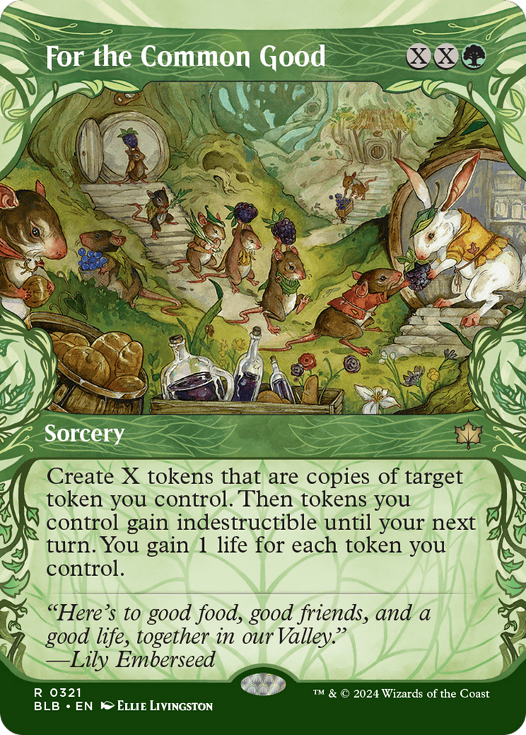 For the Common Good (Showcase) [Bloomburrow] | Card Merchant Takapuna