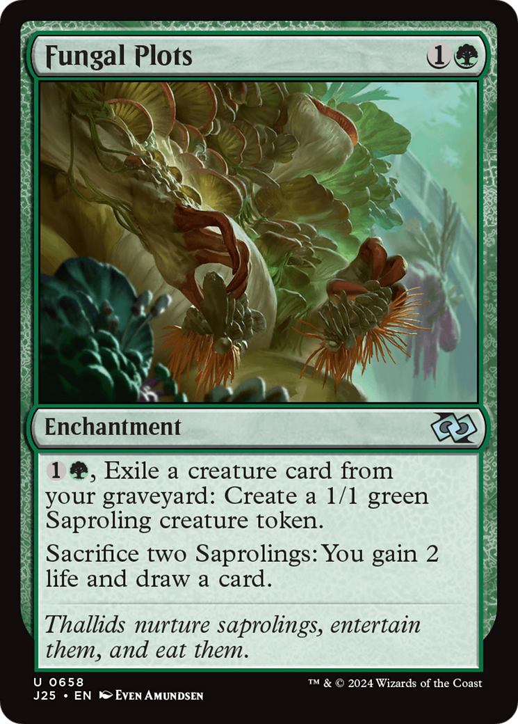 Fungal Plots [Foundations Jumpstart] | Card Merchant Takapuna