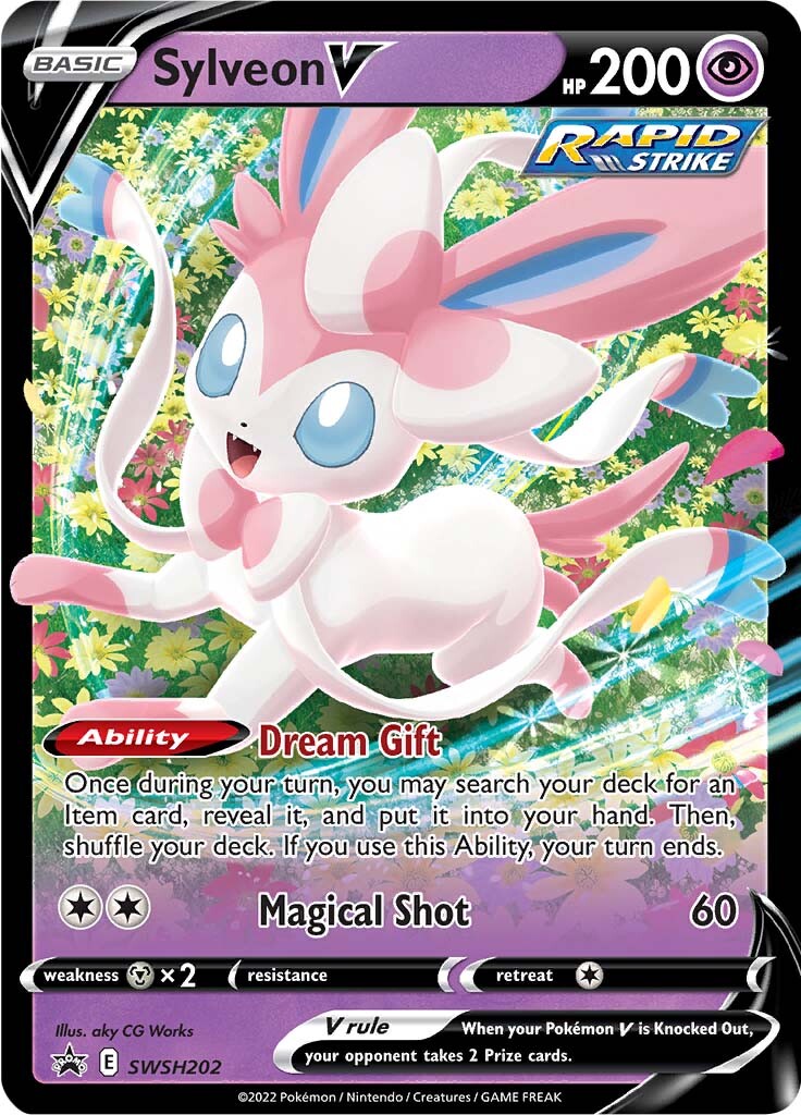 Sylveon V (SWSH202) [Sword & Shield: Black Star Promos] | Card Merchant Takapuna