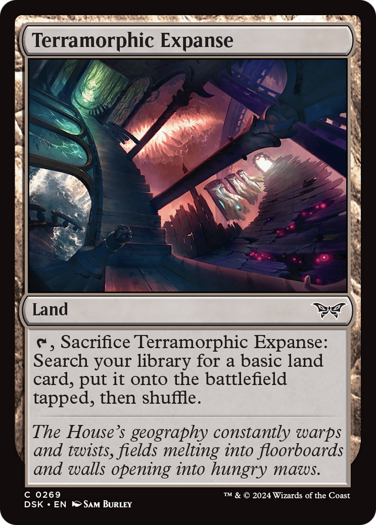 Terramorphic Expanse [Duskmourn: House of Horror] | Card Merchant Takapuna