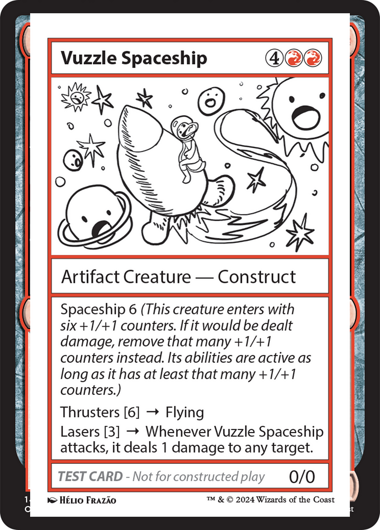 Vuzzle Spaceship [Mystery Booster 2 Playtest Cards] | Card Merchant Takapuna