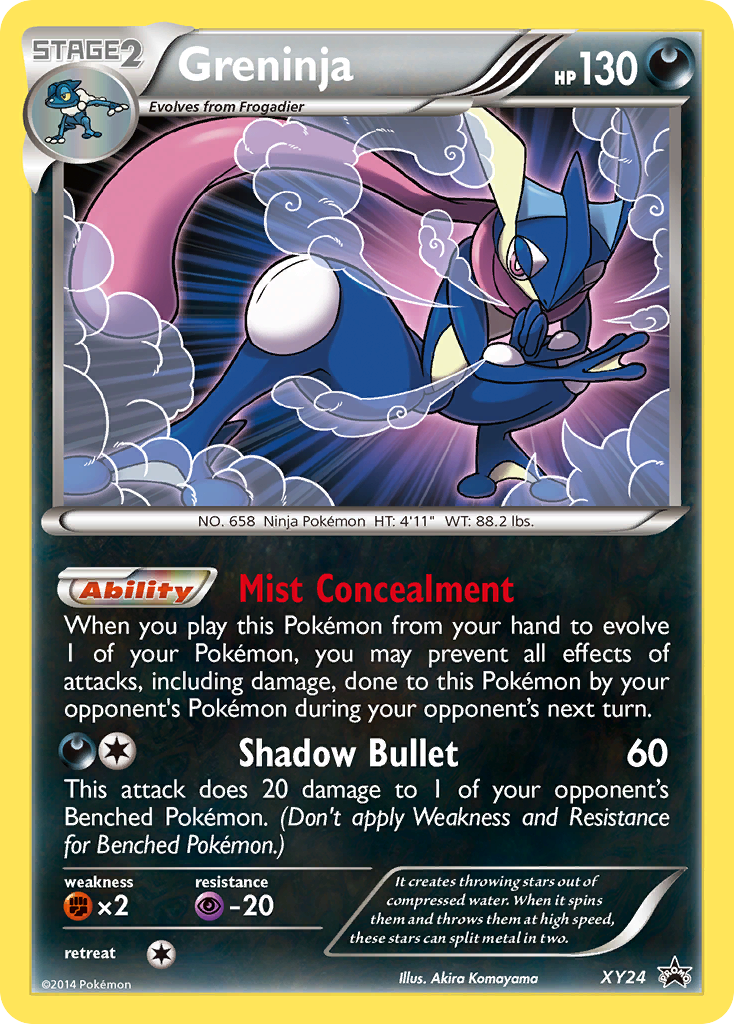 Greninja (XY24) [XY: Black Star Promos] | Card Merchant Takapuna