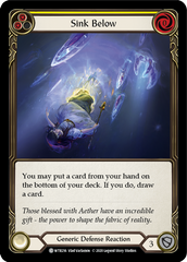 Sink Below (Yellow) [U-WTR216] (Welcome to Rathe Unlimited)  Unlimited Normal | Card Merchant Takapuna