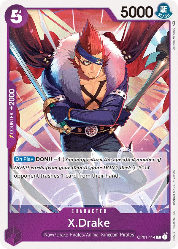 X.Drake [Romance Dawn] | Card Merchant Takapuna