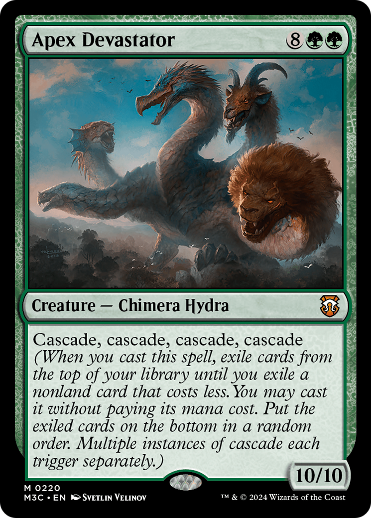 Apex Devastator (Ripple Foil) [Modern Horizons 3 Commander] | Card Merchant Takapuna