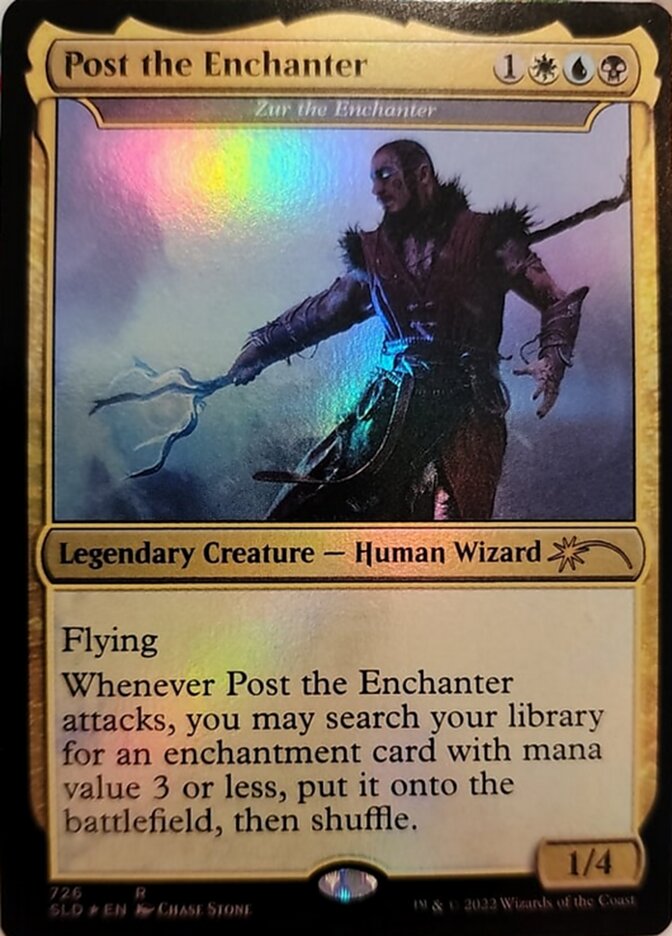 Zur the Enchanter - Post the Enchanter [Secret Lair Drop Promos] | Card Merchant Takapuna