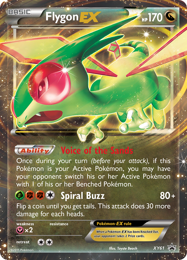 Flygon EX (XY61) [XY: Black Star Promos] | Card Merchant Takapuna