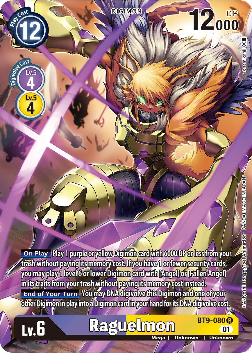 Raguelmon [BT9-080] (Alternate Art) [X Record] | Card Merchant Takapuna