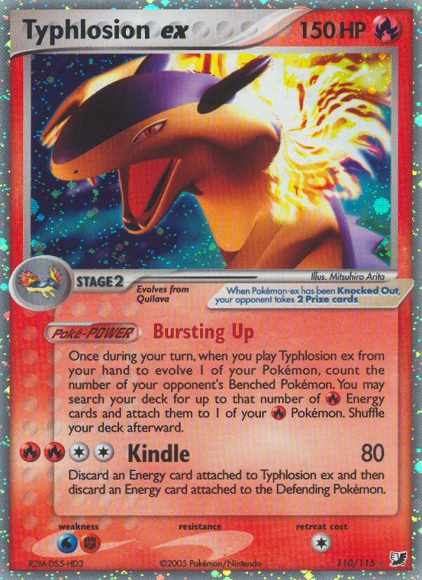 Typhlosion ex (110/115) [EX: Unseen Forces] | Card Merchant Takapuna