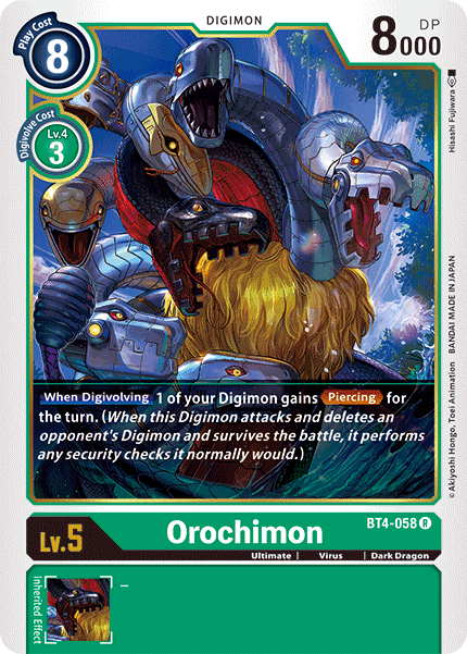 Orochimon [BT4-058] [Great Legend] | Card Merchant Takapuna