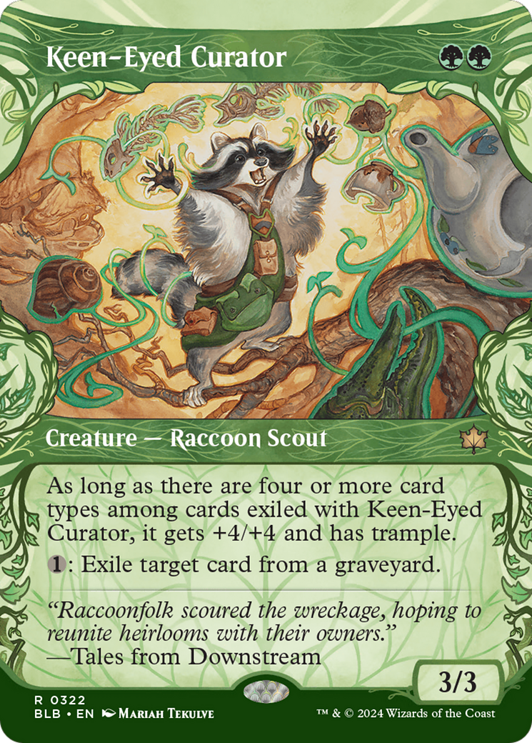 Keen-Eyed Curator (Showcase) [Bloomburrow] | Card Merchant Takapuna