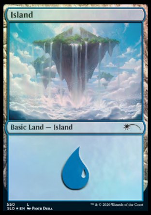 Island (Above the Clouds) (550) [Secret Lair Drop Promos] | Card Merchant Takapuna