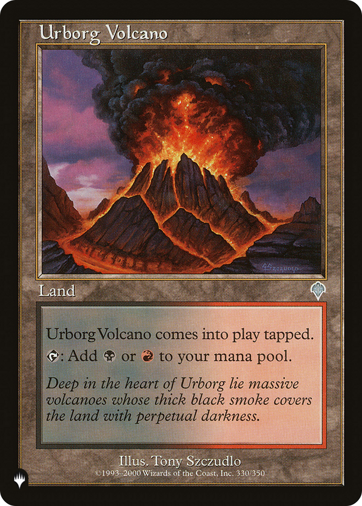 Urborg Volcano [The List] | Card Merchant Takapuna