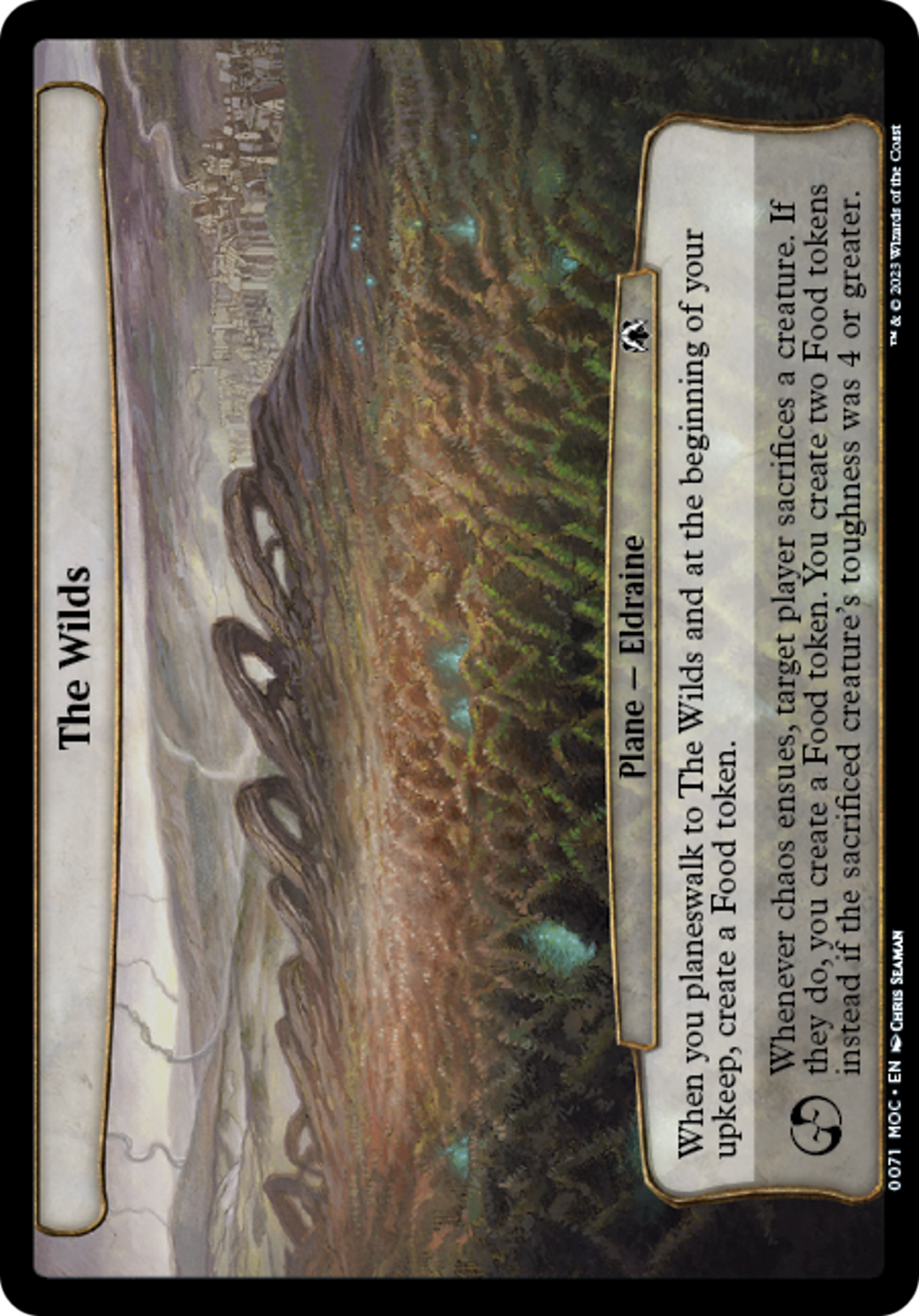 The Wilds [March of the Machine Commander] | Card Merchant Takapuna