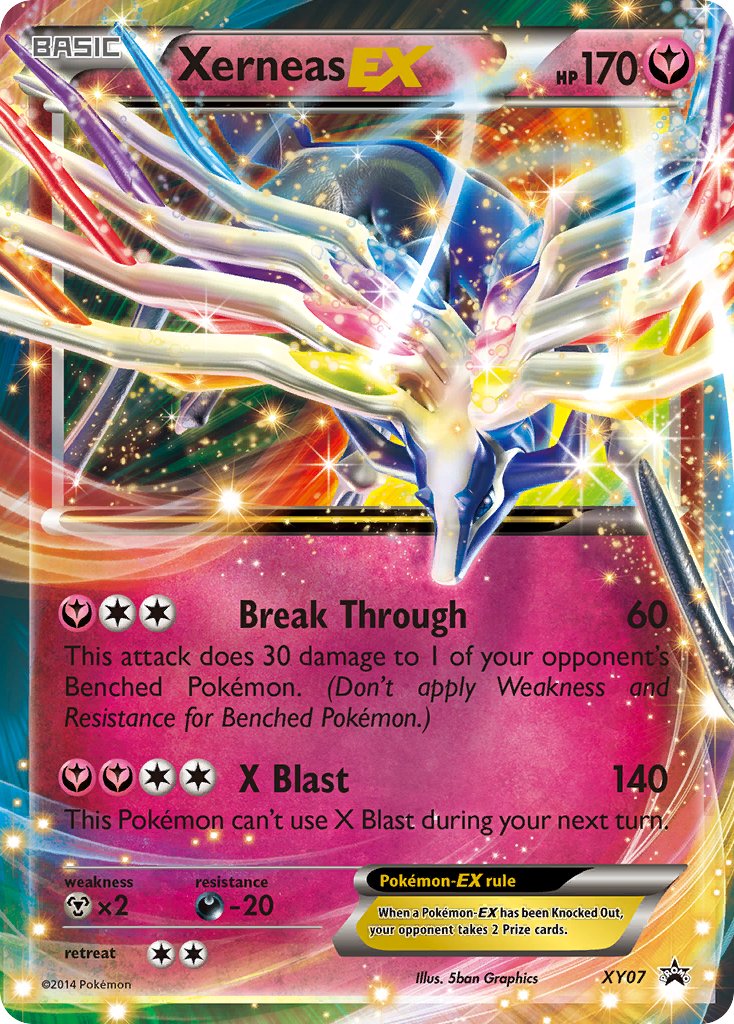 Xerneas EX (XY07) [XY: Black Star Promos] | Card Merchant Takapuna