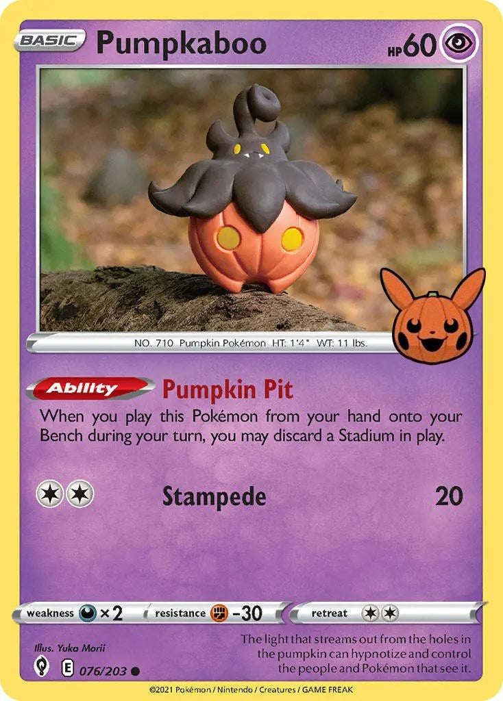 Pumpkaboo (076/203) [Trick or Trade] | Card Merchant Takapuna