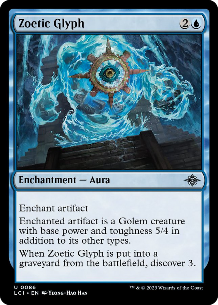 Zoetic Glyph [The Lost Caverns of Ixalan] | Card Merchant Takapuna