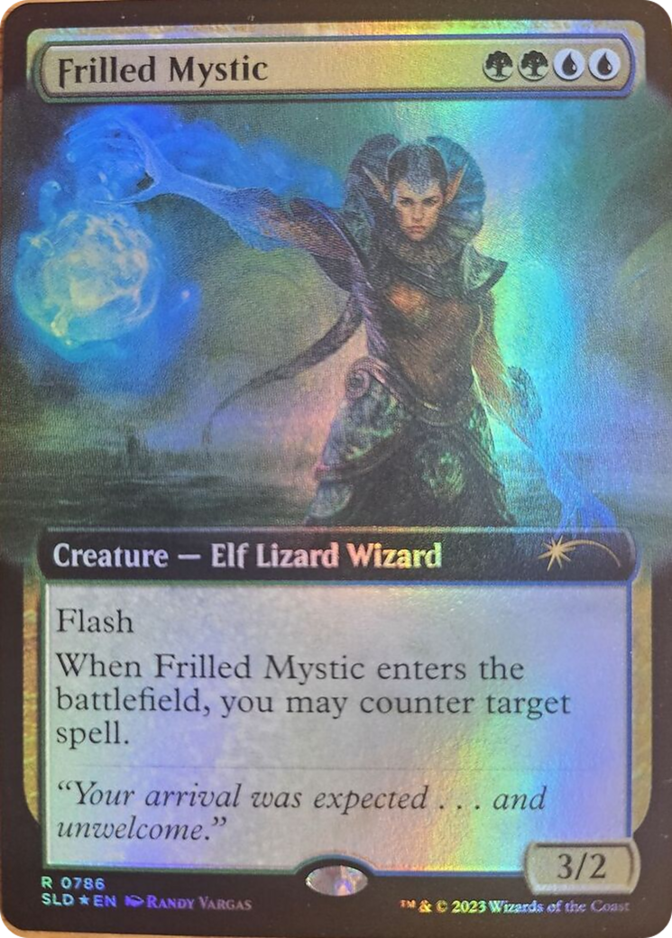 Frilled Mystic (Extended Art) [Secret Lair Drop Series] | Card Merchant Takapuna