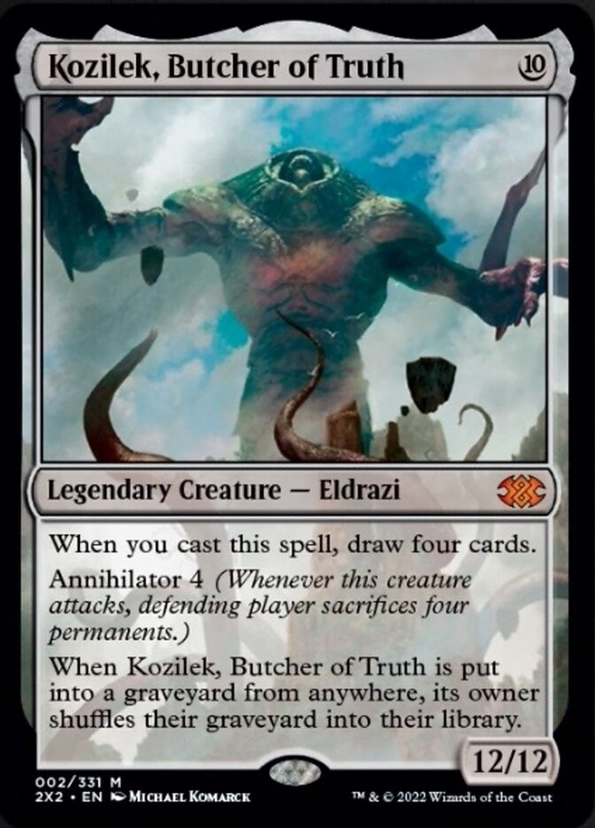 Kozilek, Butcher of Truth [Double Masters 2022] | Card Merchant Takapuna