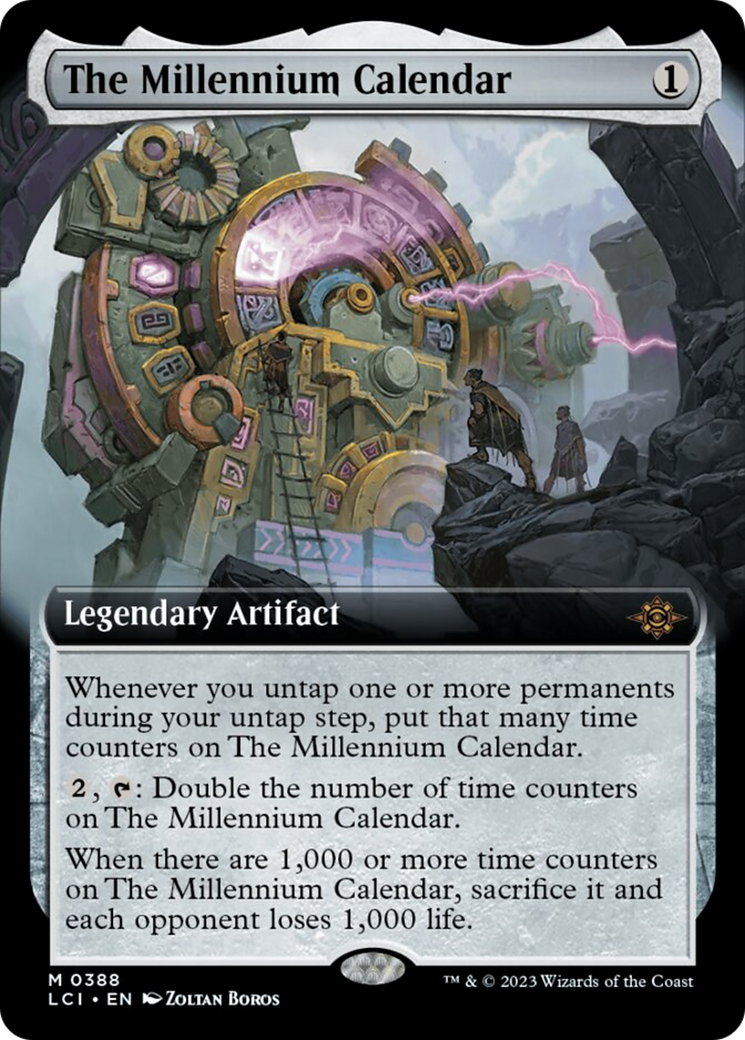 The Millennium Calendar (Extended Art) [The Lost Caverns of Ixalan] | Card Merchant Takapuna