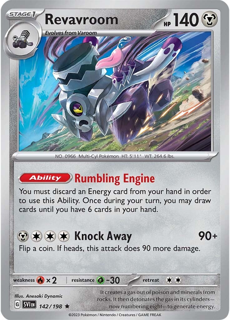 Revavroom (142/198) [Scarlet & Violet: Base Set] | Card Merchant Takapuna