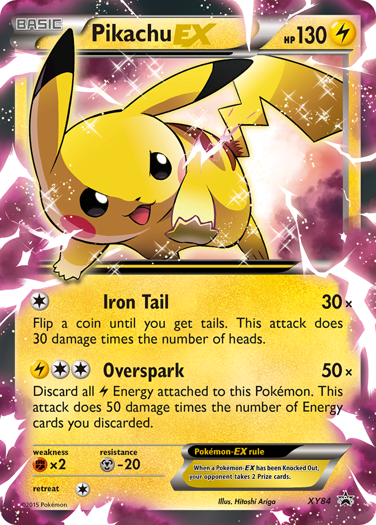 Pikachu EX (XY84) [XY: Black Star Promos] | Card Merchant Takapuna