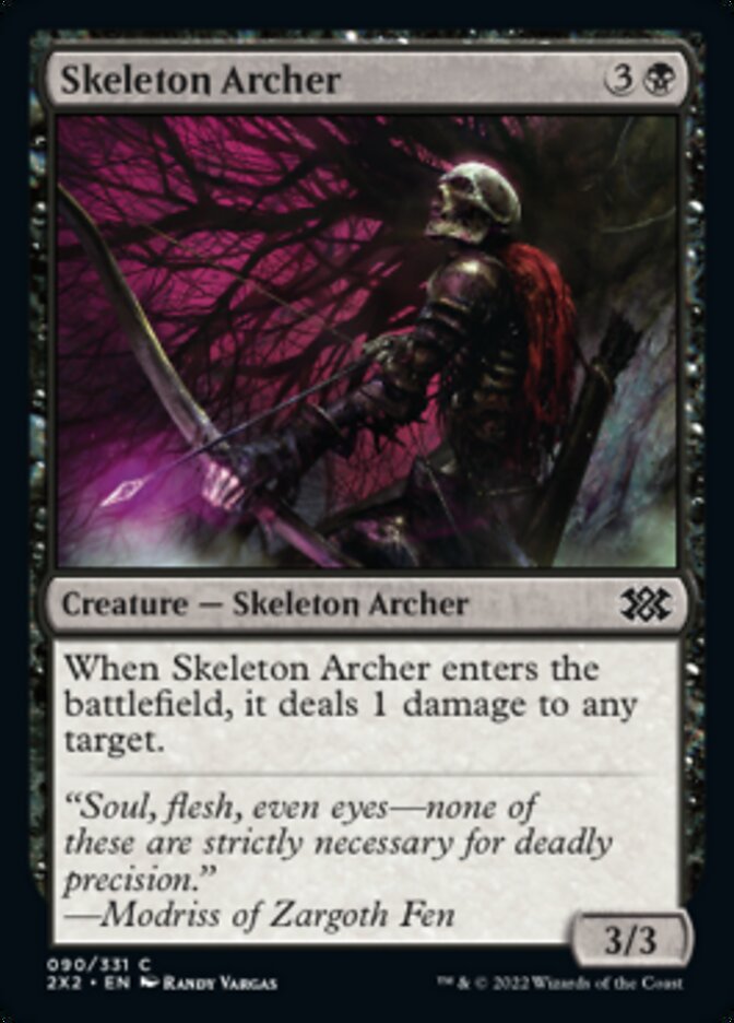 Skeleton Archer [Double Masters 2022] | Card Merchant Takapuna