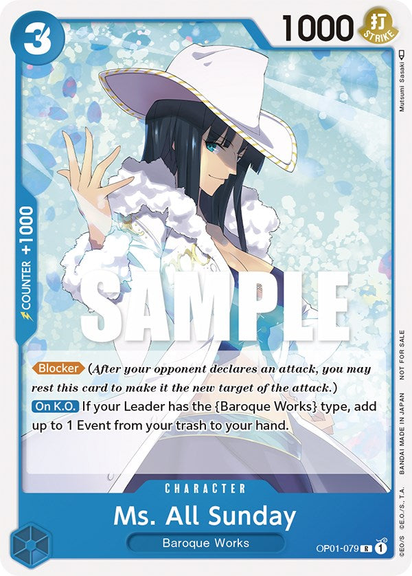 Ms. All Sunday (Promotion Pack 2023) [One Piece Promotion Cards] | Card Merchant Takapuna