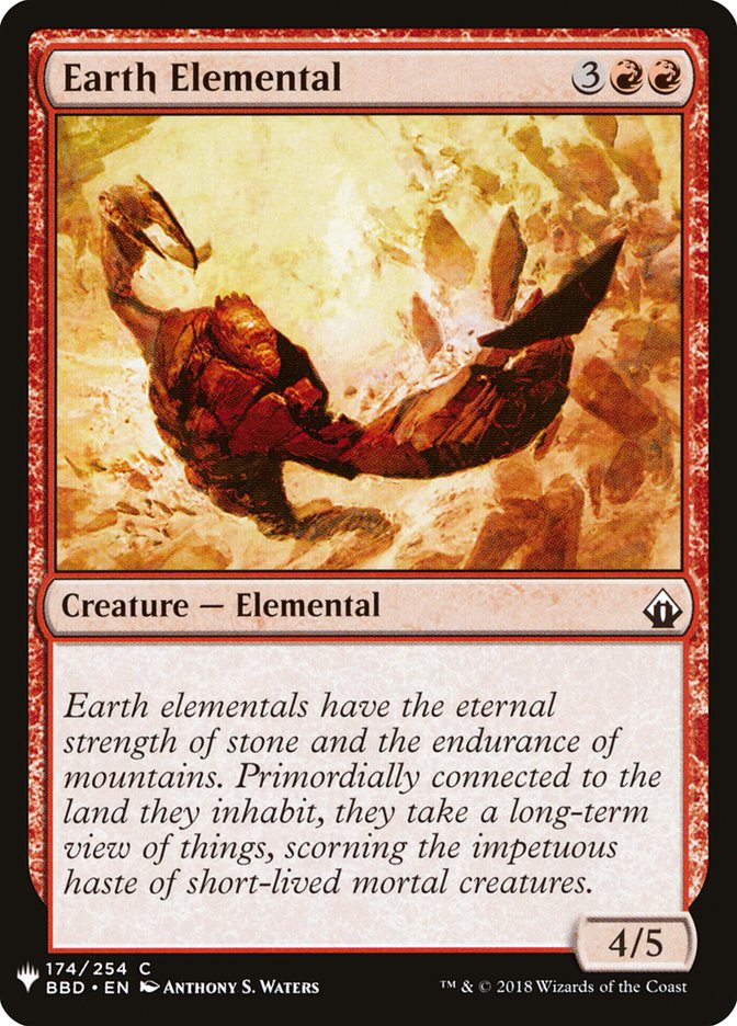 Earth Elemental [Mystery Booster] | Card Merchant Takapuna