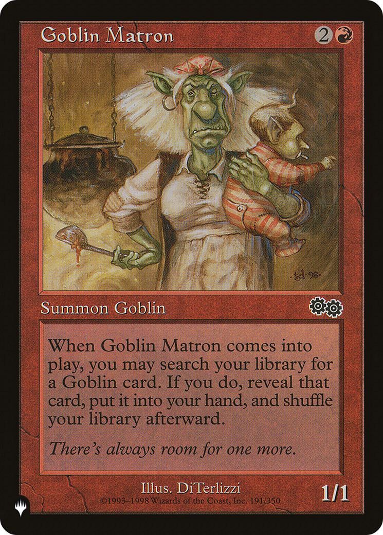 Goblin Matron (USG) [The List] | Card Merchant Takapuna